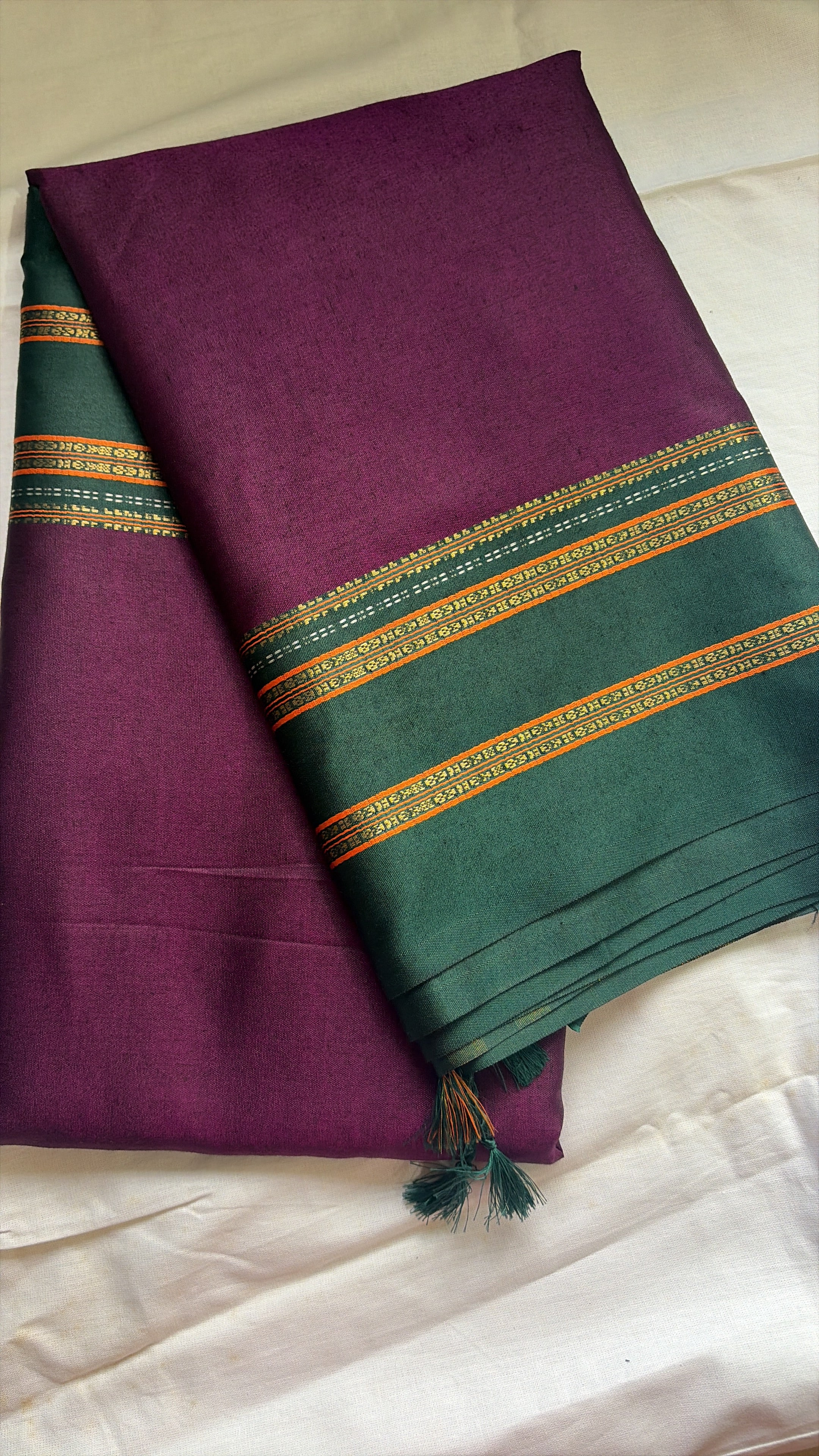 Vintage semi soft silk ✨with blouse